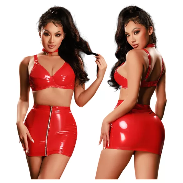 JSY 033 - Babydoll-Set - rot (L-XL)