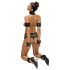 ZADO - Leder Bondageset mit Fesseln (schwarz)
