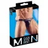 Glänzender Minimal-Slip für Herren (schwarz) - L
