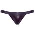 Svenjoyment – Glänzender Jockstrap (Schwarz) - L