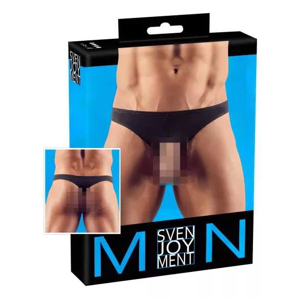 Svenjoyment - Showmaster-Tanga für Männer (schwarz)