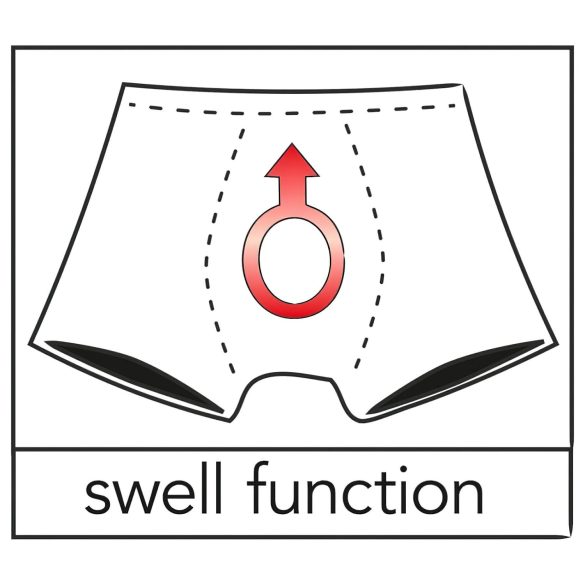 Abnehmbare String für Männer (schwarz) - M