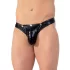 Svenjoyment - Abknöpfbarer String für Männer (schwarz) - L