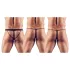 Svenjoyment - Herren-Tanga Set - Schwarz (3-teilig) S-L