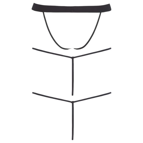 Svenjoyment - Herren-Tanga Set - Schwarz (3-teilig) S-L