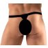 Svenjoyment - Glitzer Herren-Tanga (schwarz) - L