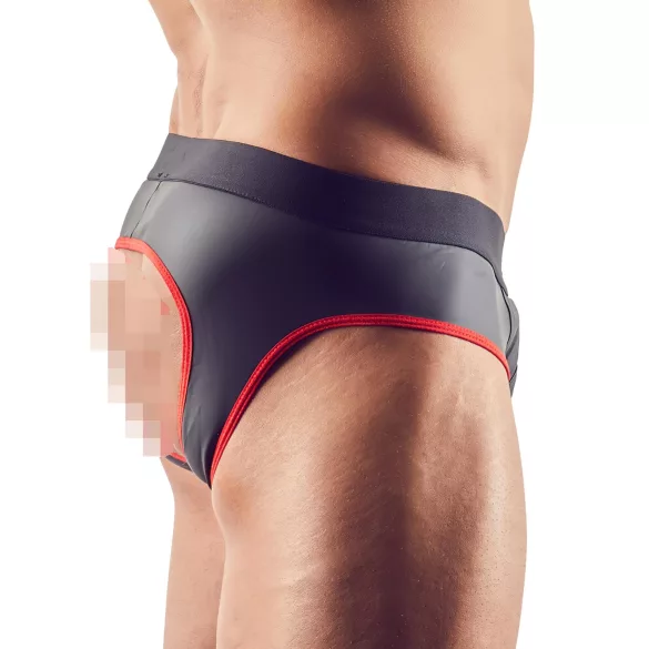 Svenjoyment - Offene Jock-Unterhose (schwarz)