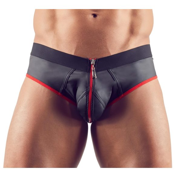 Svenjoyment - Offene Jock-Unterhose (schwarz) - L