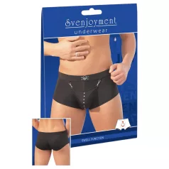 Svenjoyment - Piraten-Boxershorts (schwarz)