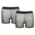 Svenjoyment - 2-teiliges schwarzes transparentes Boxershort-Set (S-L)