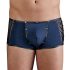 NEK - Schwarze Schnürnetz-Boxershorts (Blau)