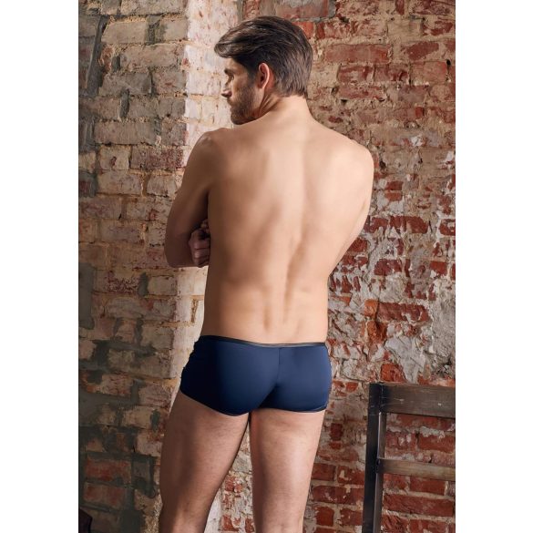 NEK - Schwarze Schnürnetz-Boxershorts (Blau)