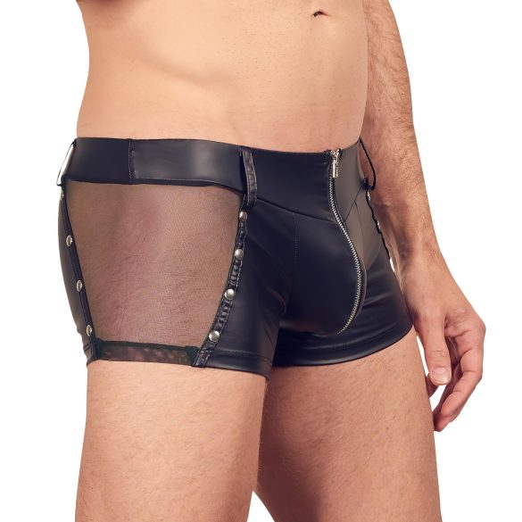 Svenjoyment - Glänzender Boxer (Schwarz) - L
