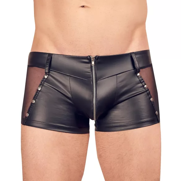 Svenjoyment - Glänzender Boxer (Schwarz) - XL