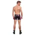 NEK - schwarze Reißverschluss-Boxer mit rotem Seiteneinsatz - 2XL