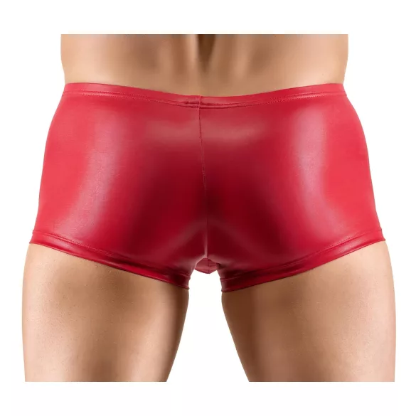 Svenjoyment - glänzende Push-up-Boxershorts (Rot) - M