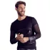 NEK - Langarmshirt mit Kreuzträger für Herren (schwarz) - L