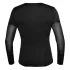 NEK - Langarmshirt mit Kreuzträger für Herren (schwarz) - L