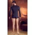 NEK - Langarmshirt mit Kreuzträger für Herren (schwarz) - XL
