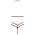 Cottelli - Offenherziges Spitzen-BH-Set (Rot) - M