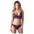 Cottelli - Blumen-Lace-BH-Set (lila) - L