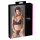 Cottelli - Blumiges Spitzen-BH-Set (lila) - XL