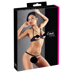 Cottelli - Metallring-BH-Set (schwarz)