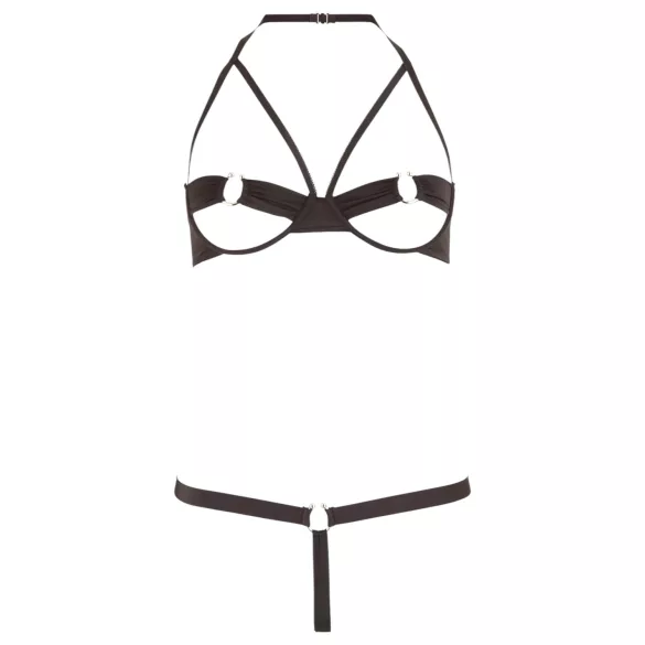 Cottelli - Metallring-BH-Set (schwarz) - 85B/L