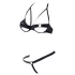Cottelli - Metallring-BH-Set (schwarz) - 85B/L