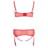 Cottelli Plus Size - Variabeles Dessous-Duo (Rot)