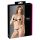 Cottelli - Glänzendes besticktes BH-Set (Schwarz) - M