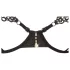 Cottelli - Funkelndes besticktes BH-Set (schwarz) - L