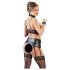 Cottelli Bondage - Spitzenglanz Dessous-Set (4-teilig) - XL