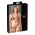 Cottelli - BH-Set mit Metallringen, offen (rot)