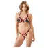 Cottelli - BH-Set mit Metallringen, offen (rot)