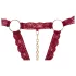 Cottelli - BH-Set mit Metallringen, offen (rot)