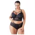 Cottelli Plus Size - Spitzen-BH mit Trägern (schwarz) - 85E
