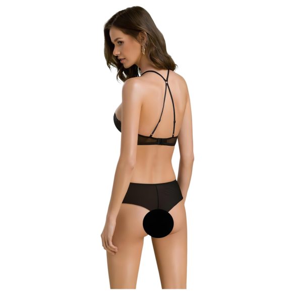 Passion Eco Kerria - Spitzen-Bikini-Set (schwarz) - L/XL