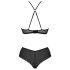 Passion Eco Kerria - Spitzen-Bikini-Set (schwarz) - L/XL
