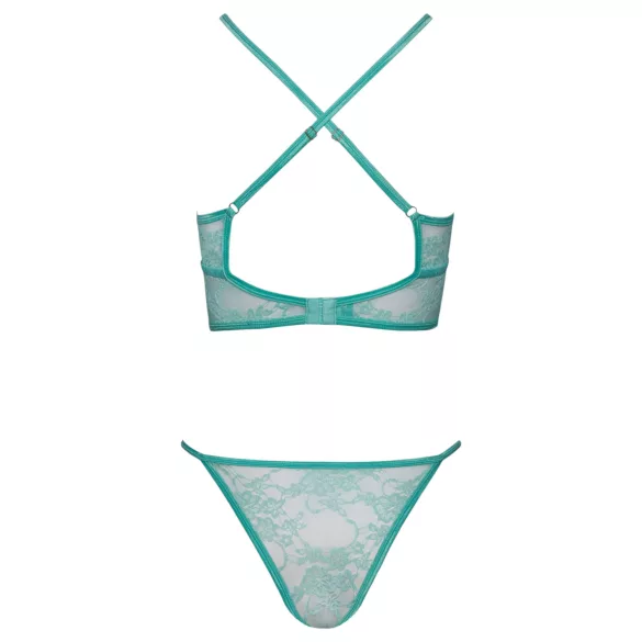 Cottelli - Spitzenwäsche-Set (Grün)