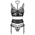 Obsessive Premisis - Dessous-Set (schwarz)
