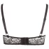 Cottelli Plus Size - Büstenheber mit Trägern und Ringen (schwarz) - 95E