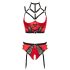 Abierta Fina - Ring-BH Set (Rot) - 85C/L