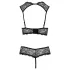 Cottelli - Offenes BH-Set (Schwarz) - 80B/M