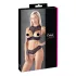 Cottelli - Offenes BH-Set (Schwarz) - 85B/L