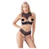 Cottelli - Offenes BH-Set (Schwarz) - 85B/L