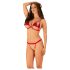 Obsessive Rubinesa - Pikantes Dessous-Set (Rot)