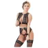Cottelli Bondage - Spitzenwäsche-Set (4-teilig) - M