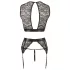 Cottelli Bondage - Spitzenwäsche-Set (4-teilig) - M