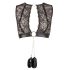 Cottelli Bondage - 4-teiliges Spitzen-Dessous-Set - M
